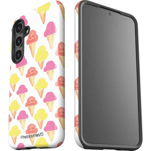 Bouffants and Broken Hearts Ice Cream Galaxy S24 Plus Impact Case