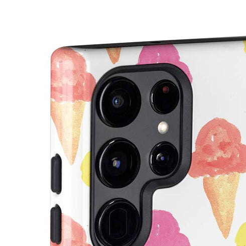 Bouffants and Broken Hearts Ice Cream Galaxy S24 Ultra Impact Case