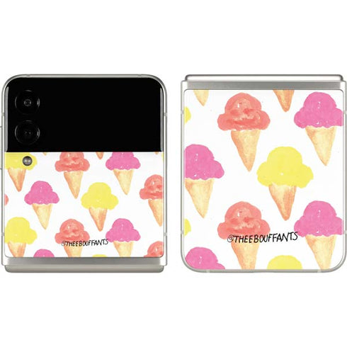 Bouffants and Broken Hearts Ice Cream Galaxy Z Flip3 5G Skin