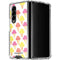 Bouffants and Broken Hearts Ice Cream Galaxy Z Fold4 5G Clear Case