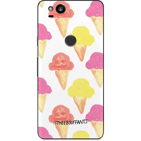 Bouffants and Broken Hearts Ice Cream Google Pixel 2 Skin