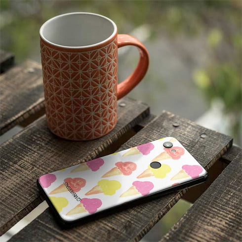 Bouffants and Broken Hearts Ice Cream Google Pixel 3a Skin