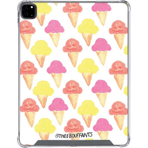 Bouffants and Broken Hearts Ice Cream iPad Pro 12.9in (2020) Clear Case
