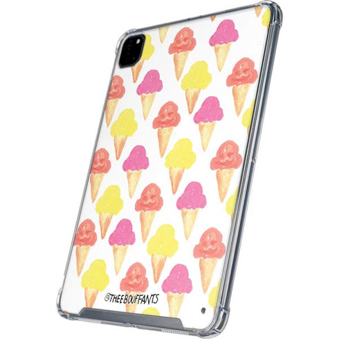 Bouffants and Broken Hearts Ice Cream iPad Pro 12.9in (2020) Clear Case