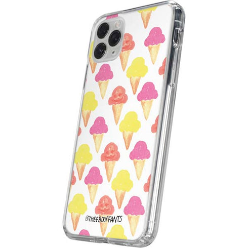 Bouffants and Broken Hearts Ice Cream iPhone 11 Pro Clear Case