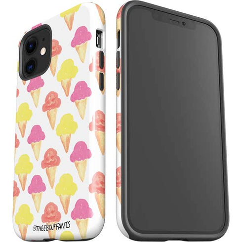 Bouffants and Broken Hearts Ice Cream iPhone 12 Impact Case