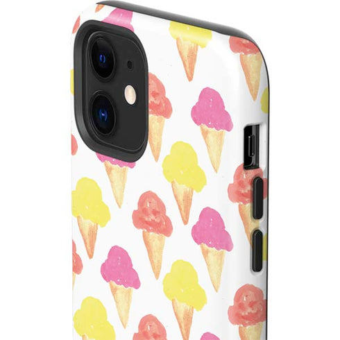 Bouffants and Broken Hearts Ice Cream iPhone 12 Mini Impact Case