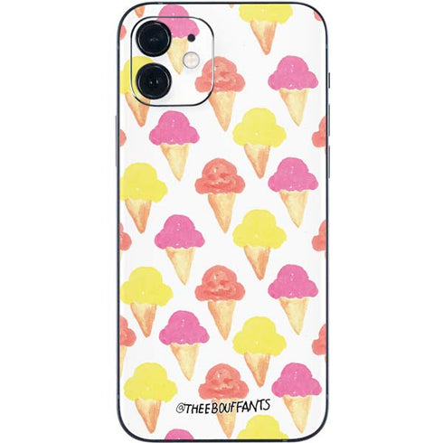 Bouffants and Broken Hearts Ice Cream iPhone 12 Mini Skin