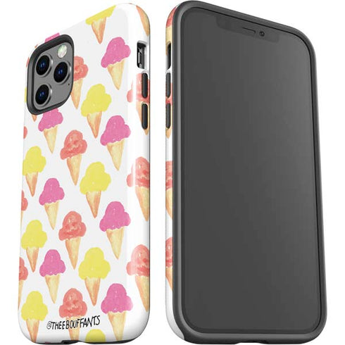 Bouffants and Broken Hearts Ice Cream iPhone 12 Pro Impact Case