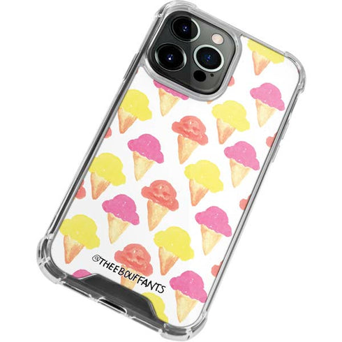 Bouffants and Broken Hearts Ice Cream iPhone 13 Pro Clear Case