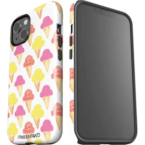 Bouffants and Broken Hearts Ice Cream iPhone 15 Impact Case