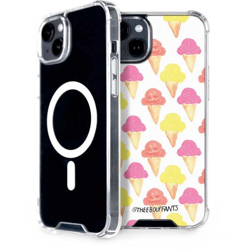 Bouffants and Broken Hearts Ice Cream iPhone 15 Plus MagSafe Case