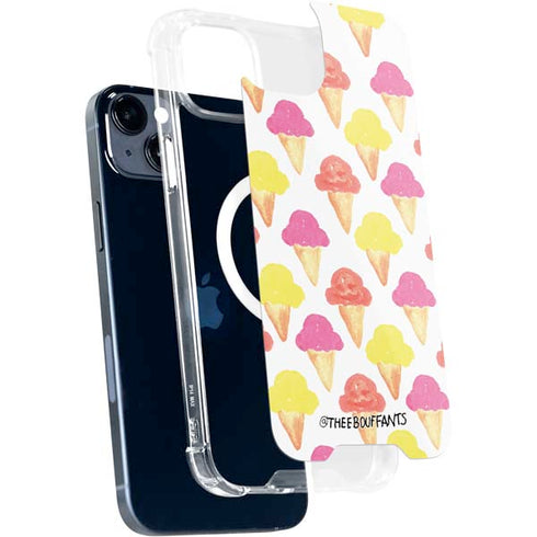 Bouffants and Broken Hearts Ice Cream iPhone 15 Plus MagSafe Case