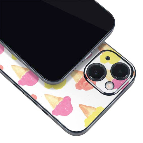 Bouffants and Broken Hearts Ice Cream iPhone 15 Plus Skin
