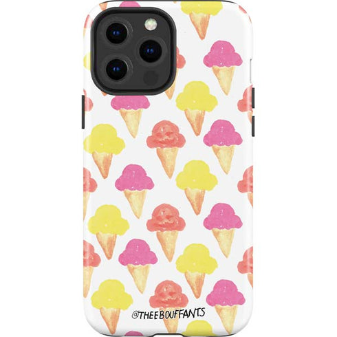 Bouffants and Broken Hearts Ice Cream iPhone 15 Pro Max Impact Case