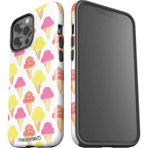 Bouffants and Broken Hearts Ice Cream iPhone 15 Pro Max Impact Case