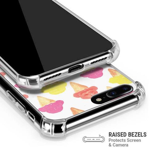 Bouffants and Broken Hearts Ice Cream iPhone 7/8 Plus Clear Case