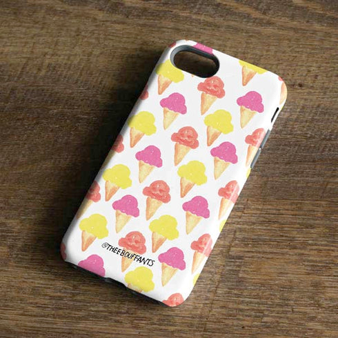 Bouffants and Broken Hearts Ice Cream iPhone 8 Pro Case