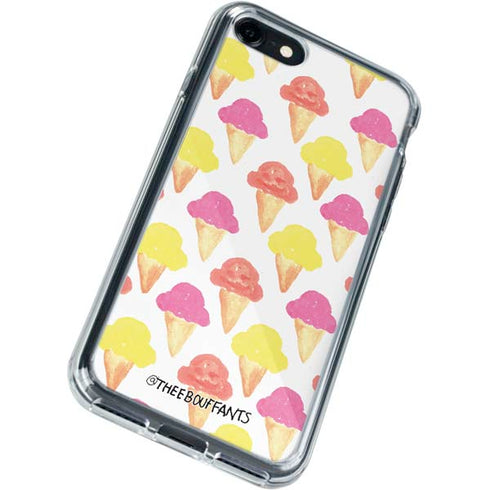 Bouffants and Broken Hearts Ice Cream iPhone SE (2nd & 3rd Gen) Clear Case