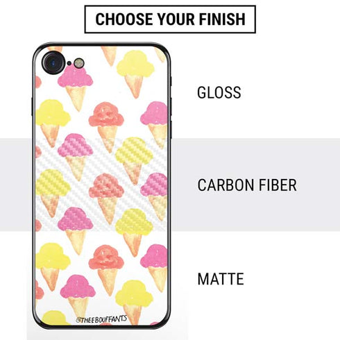 Bouffants and Broken Hearts Ice Cream iPhone SE (2nd & 3rd Gen) Skin