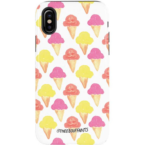 Bouffants and Broken Hearts Ice Cream iPhone XS Pro Case