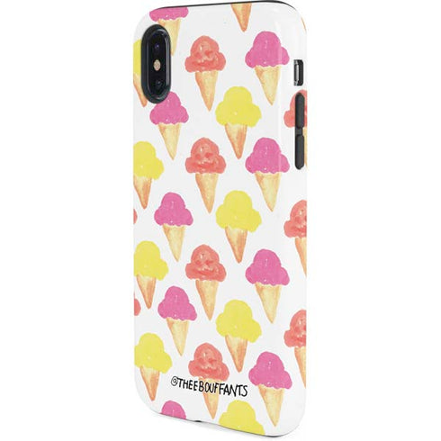 Bouffants and Broken Hearts Ice Cream iPhone XS Pro Case