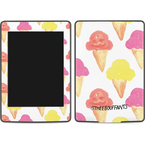 Bouffants and Broken Hearts Ice Cream Amazon Kindle Skin