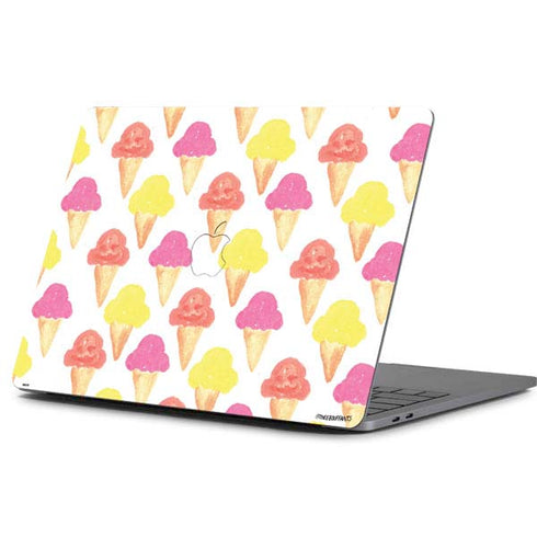 Bouffants and Broken Hearts Ice Cream Apple MacBook Pro 13-inch Skin