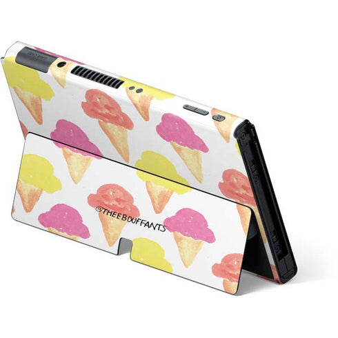 Bouffants and Broken Hearts Ice Cream Nintendo Switch OLED (2021) Skin