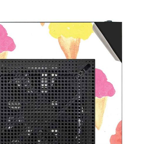 Bouffants and Broken Hearts Ice Cream NZXT H510 Compact ATX Mid-Tower Case Skin