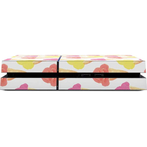 Bouffants and Broken Hearts Ice Cream PS4 Console Skin