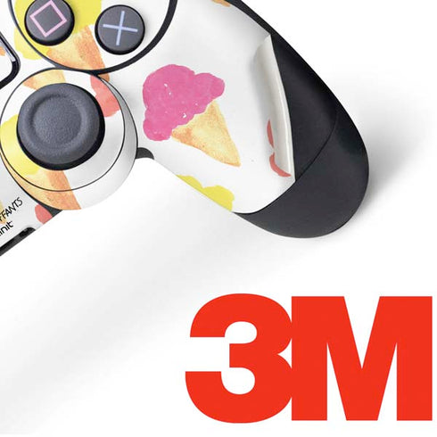 Bouffants and Broken Hearts Ice Cream PS4 Controller Skin