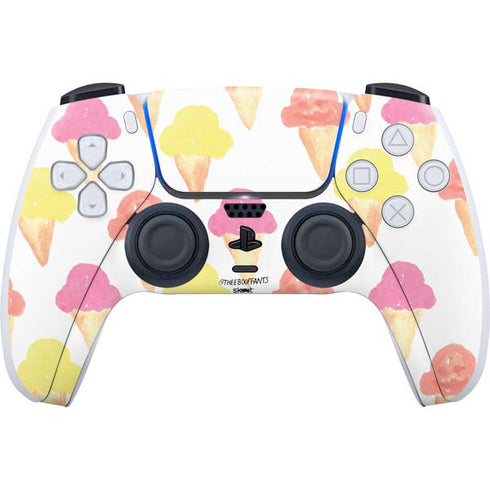 Bouffants and Broken Hearts Ice Cream PS5 Controller Skin