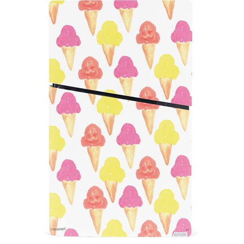 Bouffants and Broken Hearts Ice Cream PS5 Slim Digital Edition Bundle Skin
