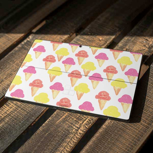 Bouffants and Broken Hearts Ice Cream Surface Pro 7 Skin