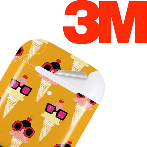 Bouffants and Broken Hearts Ice Cream with Shades Apple AirPods 2 Skin