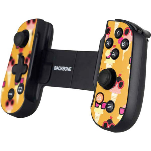 Bouffants and Broken Hearts Ice Cream with Shades Backbone One for iPhone Game Controller Skin