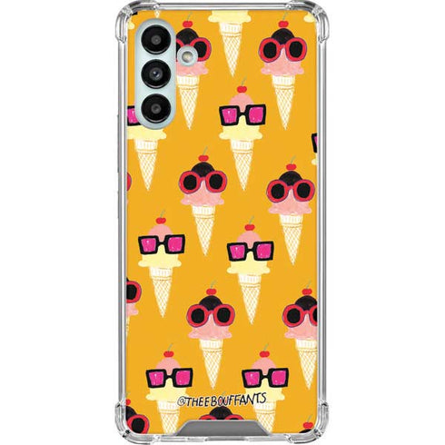 Bouffants and Broken Hearts Ice Cream with Shades Galaxy A13 5G Clear Case