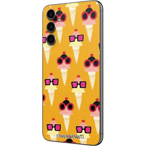 Bouffants and Broken Hearts Ice Cream with Shades Galaxy A14 5G Skin