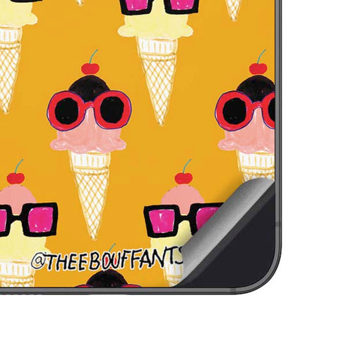 Bouffants and Broken Hearts Ice Cream with Shades Galaxy A14 5G Skin