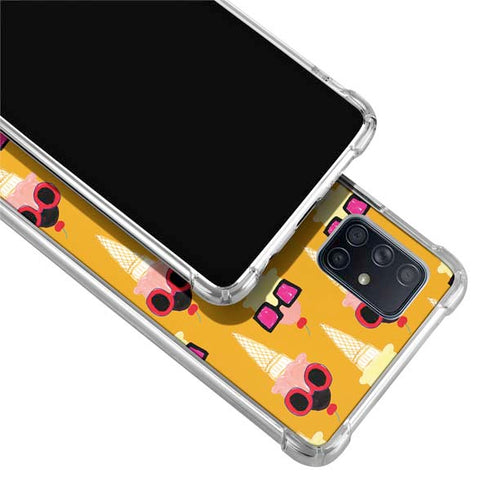 Bouffants and Broken Hearts Ice Cream with Shades Galaxy A51 5G Clear Case