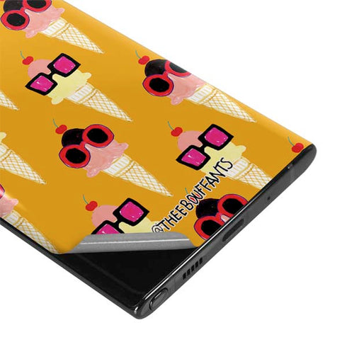 Bouffants and Broken Hearts Ice Cream with Shades Galaxy Note 10 Plus Skin