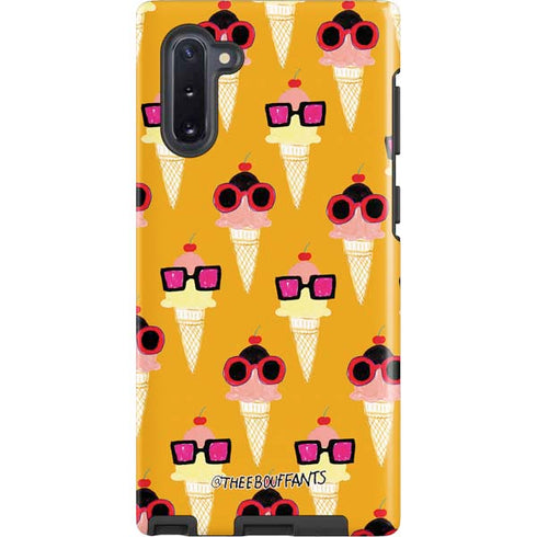 Bouffants and Broken Hearts Ice Cream with Shades Galaxy Note 10 Pro Case