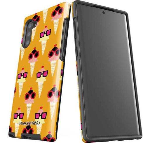 Bouffants and Broken Hearts Ice Cream with Shades Galaxy Note 10 Pro Case