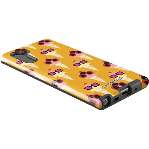 Bouffants and Broken Hearts Ice Cream with Shades Galaxy Note 10 Pro Case