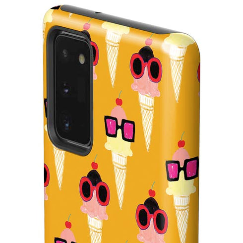 Bouffants and Broken Hearts Ice Cream with Shades Galaxy Note20 5G Pro Case