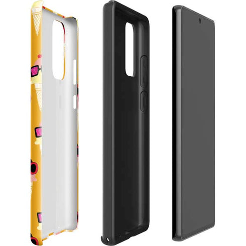 Bouffants and Broken Hearts Ice Cream with Shades Galaxy Note20 5G Pro Case