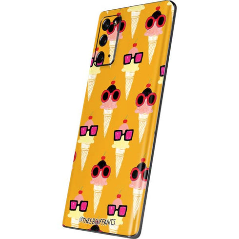 Bouffants and Broken Hearts Ice Cream with Shades Galaxy Note20 5G Skin