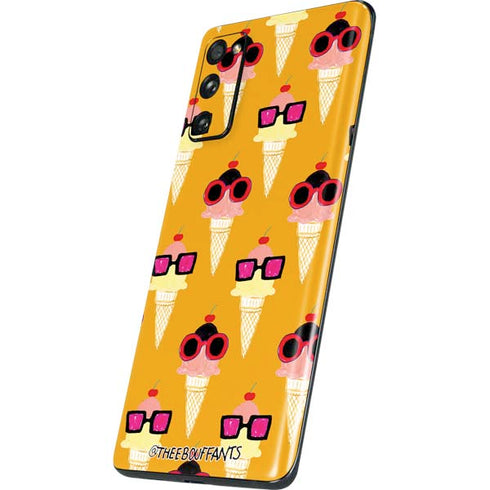 Bouffants and Broken Hearts Ice Cream with Shades Galaxy S20 Fan Edition Skin
