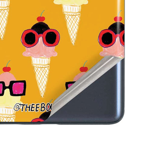 Bouffants and Broken Hearts Ice Cream with Shades Galaxy S20 Fan Edition Skin